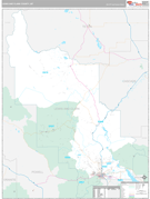 Lewis and Clark County, MT Digital Map Premium Style